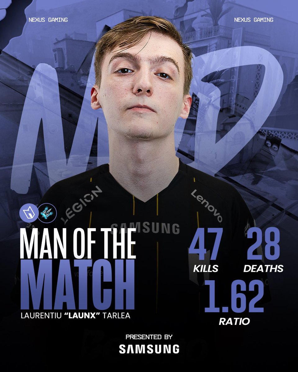 NexusGamingRo's tweet image. Man of the match indeed @lauNXcs_