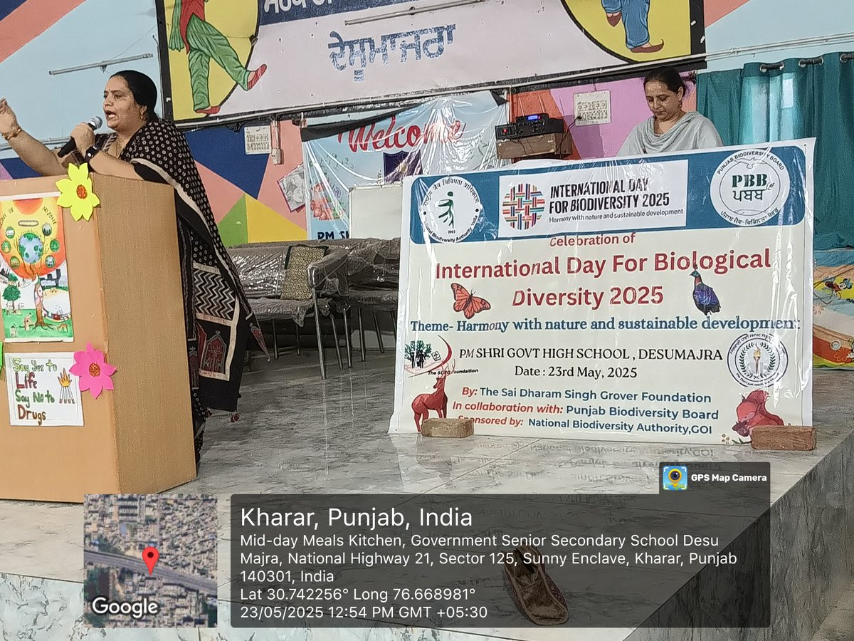 SDSG Foundation (@sdsgfoundation) on Twitter photo <a href="/sdsgfoundation/">SDSG Foundation</a> Celebrated #international Day for #BiologicalDiversity at PM Shri GHS, Desumajra, SAS Nagar on the Theme #Harmony with #nature & #SustainableDevelopment in collaboration with <a href="/PBB_GoP/">Punjab Biodiversity Board 🇮🇳</a> Sponsored By <a href="/NationalBiodiv/">National Biodiversity Authority</a> GOI <a href="/PritpalPSCST/">Pritpal Singh</a> <a href="/GurharminderS/">Dr. Gurharminder Singh</a> <a href="/PSCST_GoP/">Punjab State Council for Science and Technology</a> <a href="/sdsgfoundation/">SDSG Foundation</a> Celebrated #international Day for #BiologicalDiversity at PM Shri GHS, Desumajra, SAS Nagar on the Theme #Harmony with #nature & #SustainableDevelopment in collaboration with <a href="/PBB_GoP/">Punjab Biodiversity Board 🇮🇳</a> Sponsored By <a href="/NationalBiodiv/">National Biodiversity Authority</a> GOI <a href="/PritpalPSCST/">Pritpal Singh</a> <a href="/GurharminderS/">Dr. Gurharminder Singh</a> <a href="/PSCST_GoP/">Punjab State Council for Science and Technology</a>