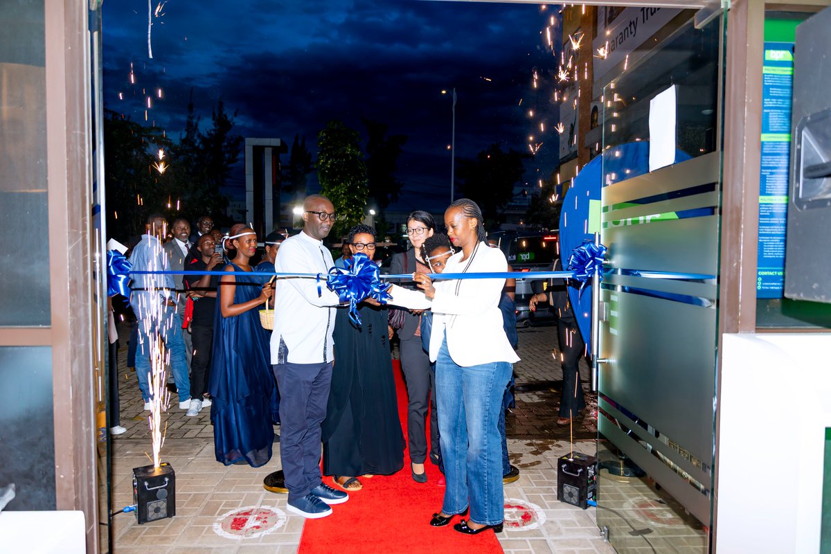 BPRbankrw's tweet photo. The ribbon is cut and #BPRIkamba is officially here!
Our MD @Peshmutesi, alongside @AFRwanda CEO Mr. @jbiyacu, and our valued customers, opened the doors to a future where women in business are fully supported financially and beyond.
#BPRIkamba
#ForWomenForBetter https://t.co/D6B9XWsPVG