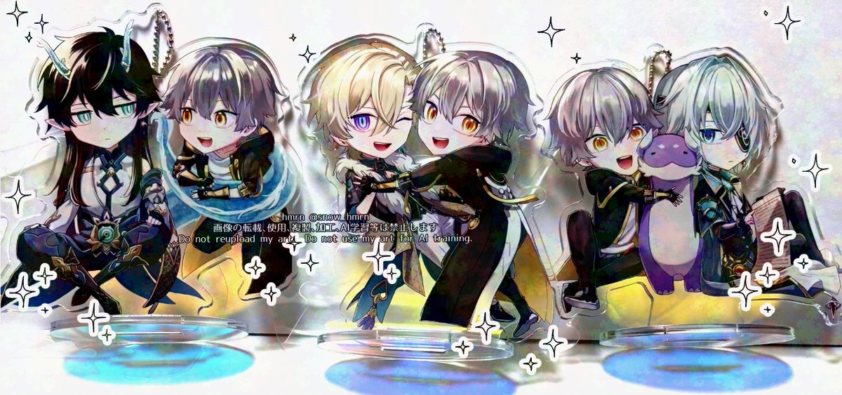 穹(スターレイル) ,丹恒(崩壊スターレイル) ,丹恒(公式コスチューム) ,开拓者 「かわいくできました 」|hmrn＠原稿のイラスト