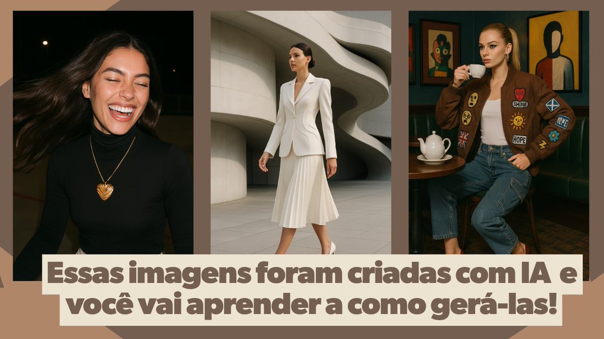 mispace_lab's tweet image. Criar Imagens de Moda com IA com autenticidade pode parecer ser muito complexo mas na verdade, tudo o que você precisa é de uma base sólida de conhecimento para explorar ao máximo o SEU potencial! CURSO INTRODUTÓRIO: contatomichelledouglas.hotmart.host/curso-intelige…
#Moda #fashionai #fashion #IA