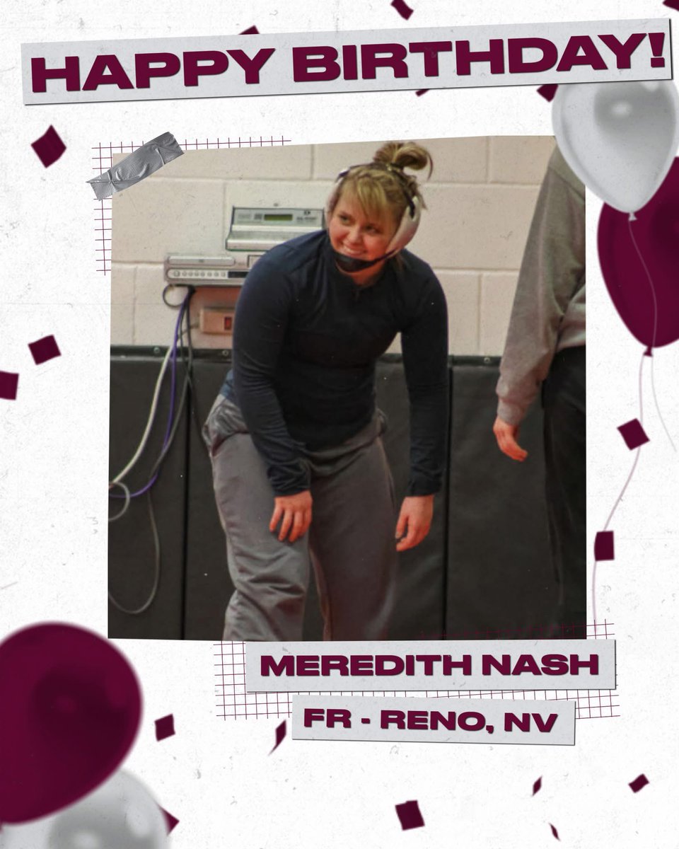 Chadron State Womens Wrestling (@cscwwrestling) on Twitter photo HAPPY BIRTHDAY MERE-BEAR! I hope you have the best Hawaiian Poke Bowl today!
#BeTheBean☕️
#ProtectTheRock🪨
#SoarEagles🦅 HAPPY BIRTHDAY MERE-BEAR! I hope you have the best Hawaiian Poke Bowl today!
#BeTheBean☕️
#ProtectTheRock🪨
#SoarEagles🦅