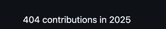 Pratham9474's tweet photo. 404 contributions in 2025.
My code was hiding better than that one bug I swore I fixed at 5am.
#404NotFound #DevLife #ItWorksOnMyMachine https://t.co/veal1pNWwj