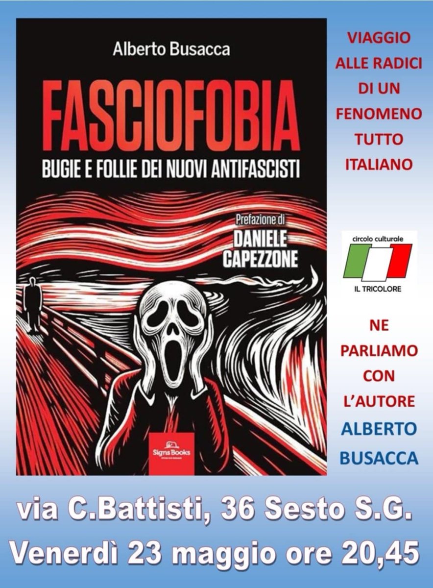 Tra poco a Sesto San Giovanni… #fasciofobia
