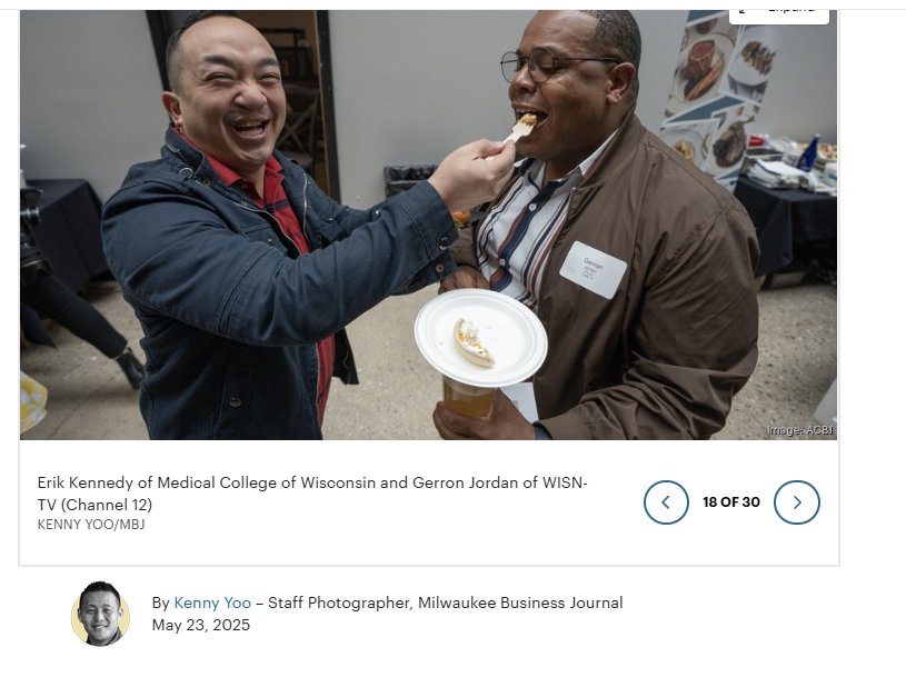Erik Kennedy 김영남 (@erikk292mke) on Twitter photo Thanks <a href="/MKEBizJournal/">Milwaukee Business Journal</a> for highlighting <a href="/SHARPLiteracy/">SHARPLiteracy</a> Unwrapped.
Love the epic action shot of <a href="/GerronJordan/">Gerron Jordan</a> and I. Thanks <a href="/MKEBizJournal/">Milwaukee Business Journal</a> for highlighting <a href="/SHARPLiteracy/">SHARPLiteracy</a> Unwrapped.
Love the epic action shot of <a href="/GerronJordan/">Gerron Jordan</a> and I.