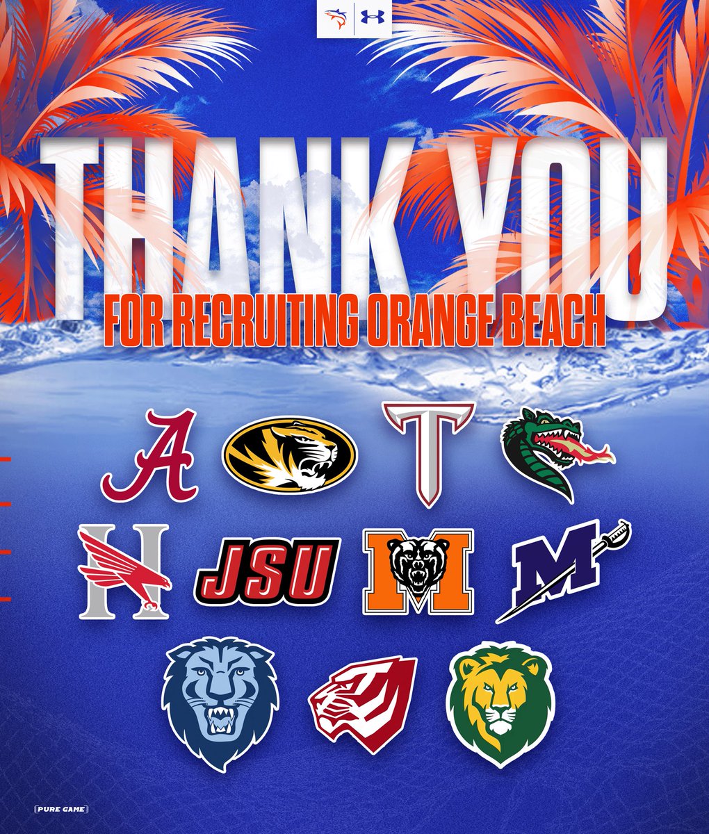 A big thank you to all the teams that came by to recruit our student athletes this offseason!