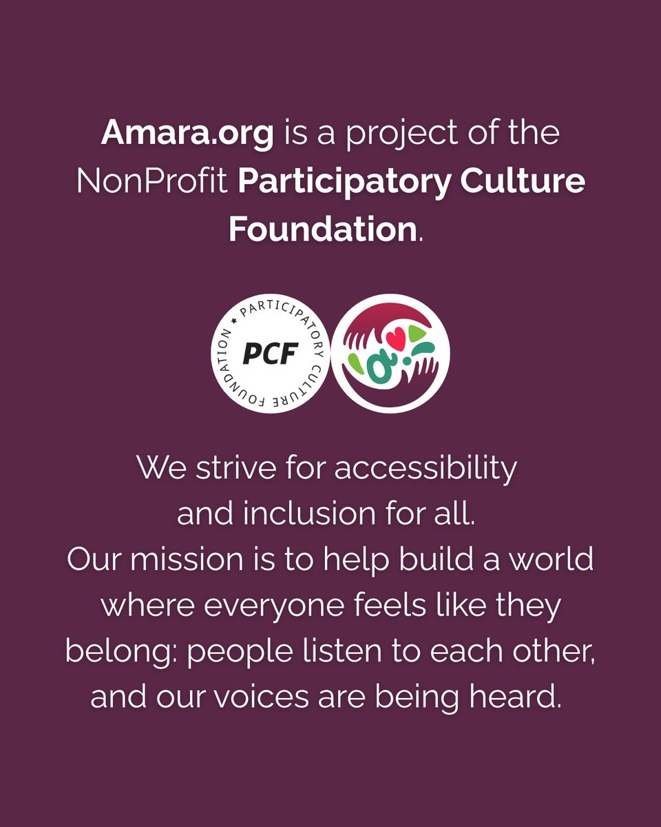 Amara_PCF's tweet image. 👉 If you have any project that requires professional translation and high quality subtitles output, visit Amara.org to learn more about our captioning and subtitling solutions designed for your different needs.     
#ProfessionalTranslators #FalseFriends