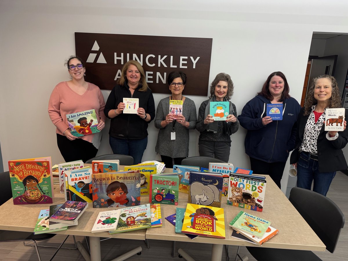 Our PVD office was proud to support <a href="/liveunitedri/">United Way of Rhode Island</a>'s partnership with <a href="/BooksAreWings/">Books Are Wings</a> for the 13th annual Children's Book Drive. By joining forces with local businesses, community organizations, individuals, and families, we're helping RI children build their own libraries at home.