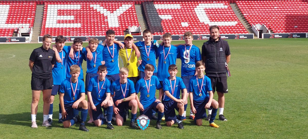 bish_10's tweet photo. @DartonacademyPE Champions!  🏆 https://t.co/Hlmxxr6UML