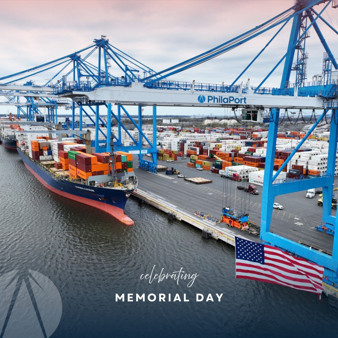This Memorial Day, we pause to remember and honor the fallen heroes who served our country with courage and sacrifice. 🇺🇸

PhilaPort Administrative Offices will be closed on Monday, May 26, in observance of the holiday.