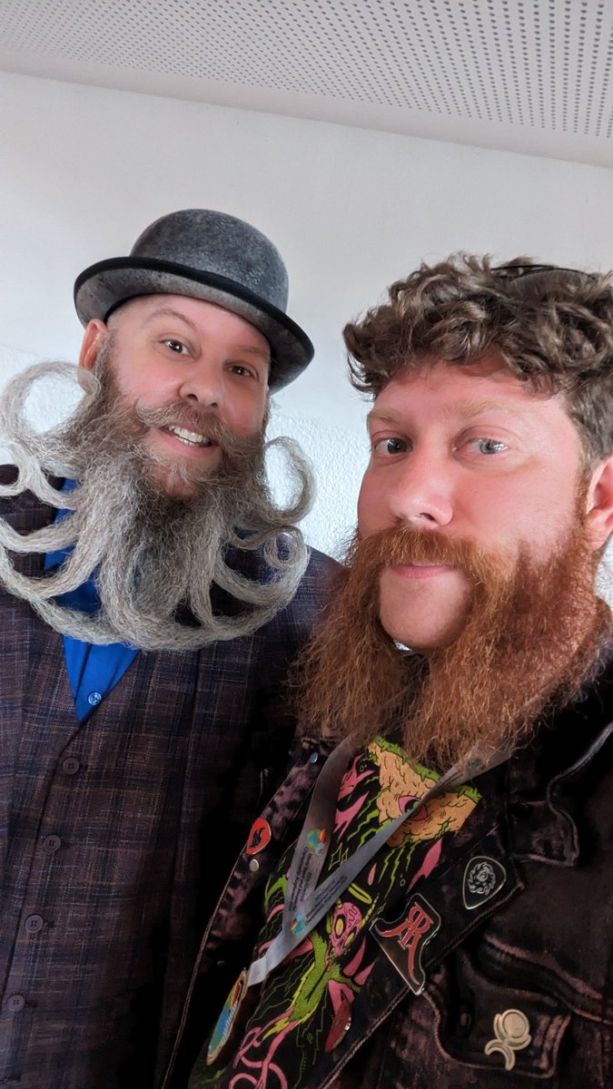 Us beardy beard competitors have to stick together.

<a href="/GianmarcoSoresi/">gianmarco</a> <a href="/samreich/">Sam Reich</a> <a href="/dropout/">Dropout</a>