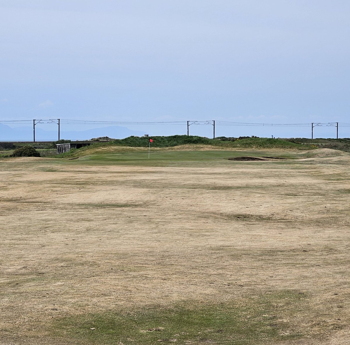 Links effect in all its glory <a href="/Barassie_KBGC/">Barassie Links</a> today. Rain might just be welcome.