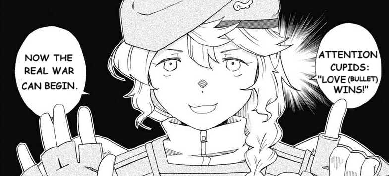 TEN-HUT CUPIDS! 
But you already know- <a href="/yenpress/">Yen Press</a> has licensed #LOVEBULLET #ラブ・バレット!
That right cupids, we won! Pat yourselves on the back! 
Now the War Begins. Spread the news, recruit your friends! We sold this out as an import after all- imagine what we can do THIS time!