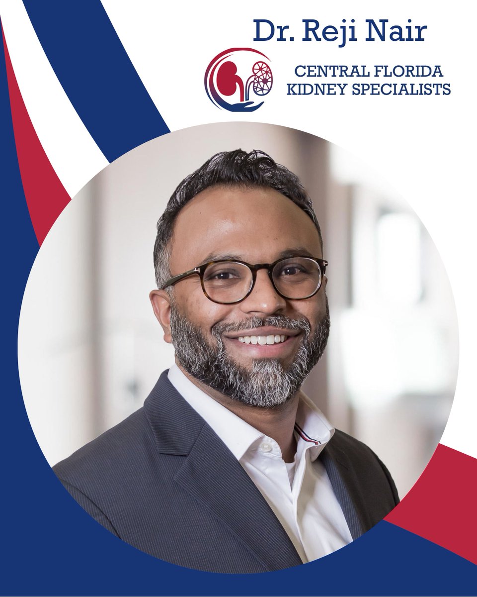CFLKidneyS's tweet photo. 🌟 Physician Spotlight: Dr. Reji Nair, M.D.
Board certified Nephrologist • Practicing in Central Florida since 2017
Based at our Haines City, FL location
Board certified in Internal Medicine and Nephrology
Dedicated to delivering compassionate kidney care #CFLKS https://t.co/r85O2MPhsv