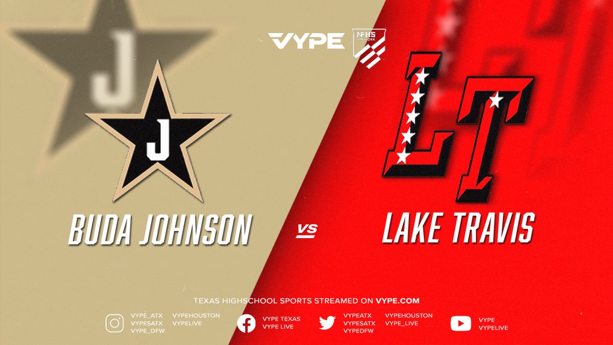 VYPE Live (@vype_live) on Twitter photo 7PM | NFHS - 6A D1 Baseball Reg. IV Final G1: Buda Johnson vs. Lake Travis @vypeatx <a href="/NFHSNetwork/">NFHS Network</a> <a href="/_JaguarBaseball/">Buda Johnson Baseball</a> <a href="/LTCavBaseball/">Lake Travis Cavalier Baseball</a> #txhsbb ⚾️📺🎙️
WATCH: vype.com/7pm-nfhs-6a-d1… 7PM | NFHS - 6A D1 Baseball Reg. IV Final G1: Buda Johnson vs. Lake Travis @vypeatx <a href="/NFHSNetwork/">NFHS Network</a> <a href="/_JaguarBaseball/">Buda Johnson Baseball</a> <a href="/LTCavBaseball/">Lake Travis Cavalier Baseball</a> #txhsbb ⚾️📺🎙️
WATCH: vype.com/7pm-nfhs-6a-d1…