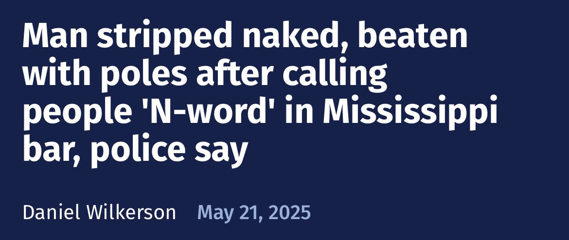 Racists are really pushing their luck these days