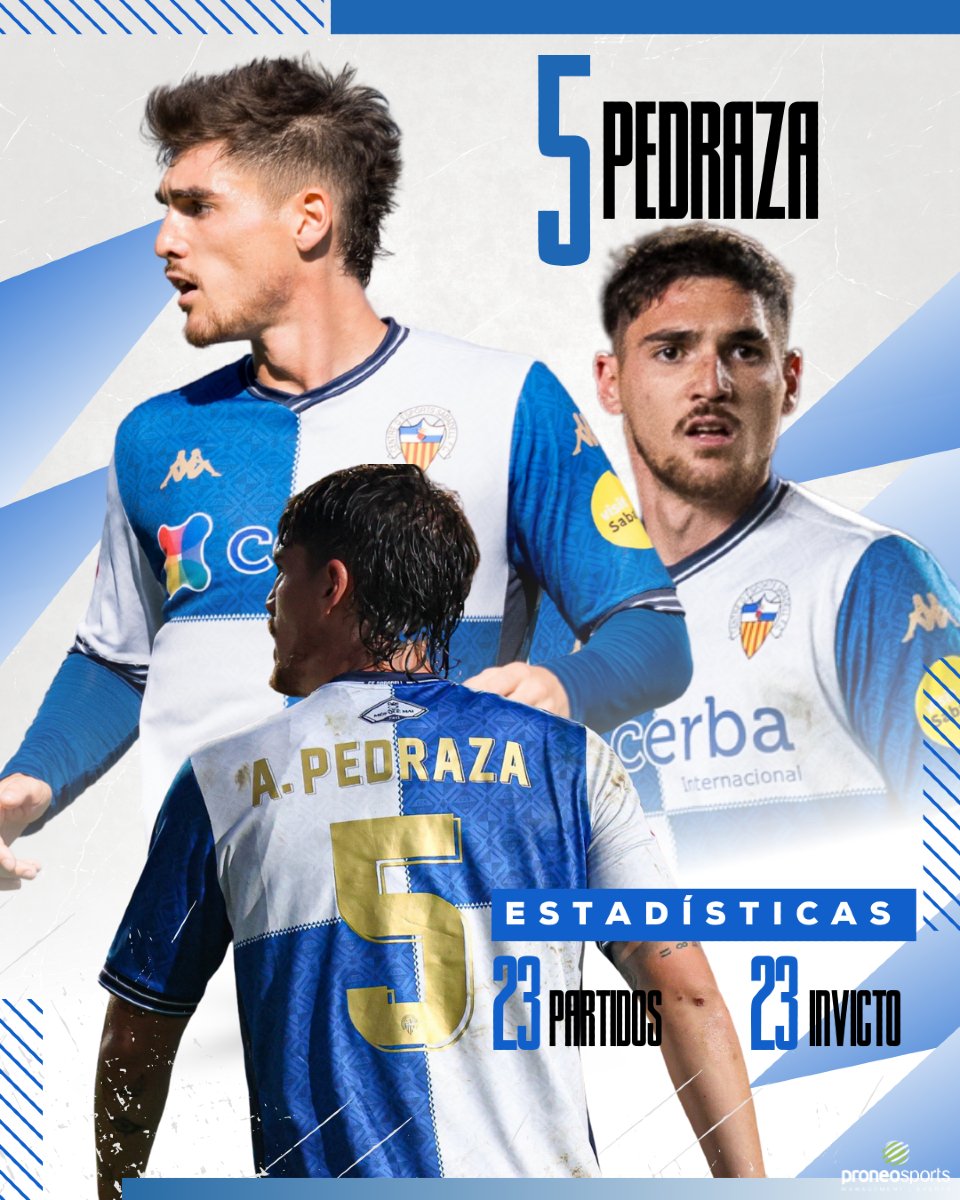 🛡💪 𝐀𝐥𝐟𝐫𝐞𝐝𝐨 𝐏𝐞𝐝𝐫𝐚𝐳𝐚, único en la historia del CE Sabadell: ¡𝐈𝐧𝐯𝐢𝐜𝐭𝐨 𝐞𝐧 𝐬𝐮𝐬 𝟐𝟑 𝐩𝐫𝐢𝐦𝐞𝐫𝐨𝐬 𝐩𝐚𝐫𝐭𝐢𝐝𝐨𝐬 𝐨𝐟𝐢𝐜𝐢𝐚𝐥𝐞𝐬

#ProneoSports