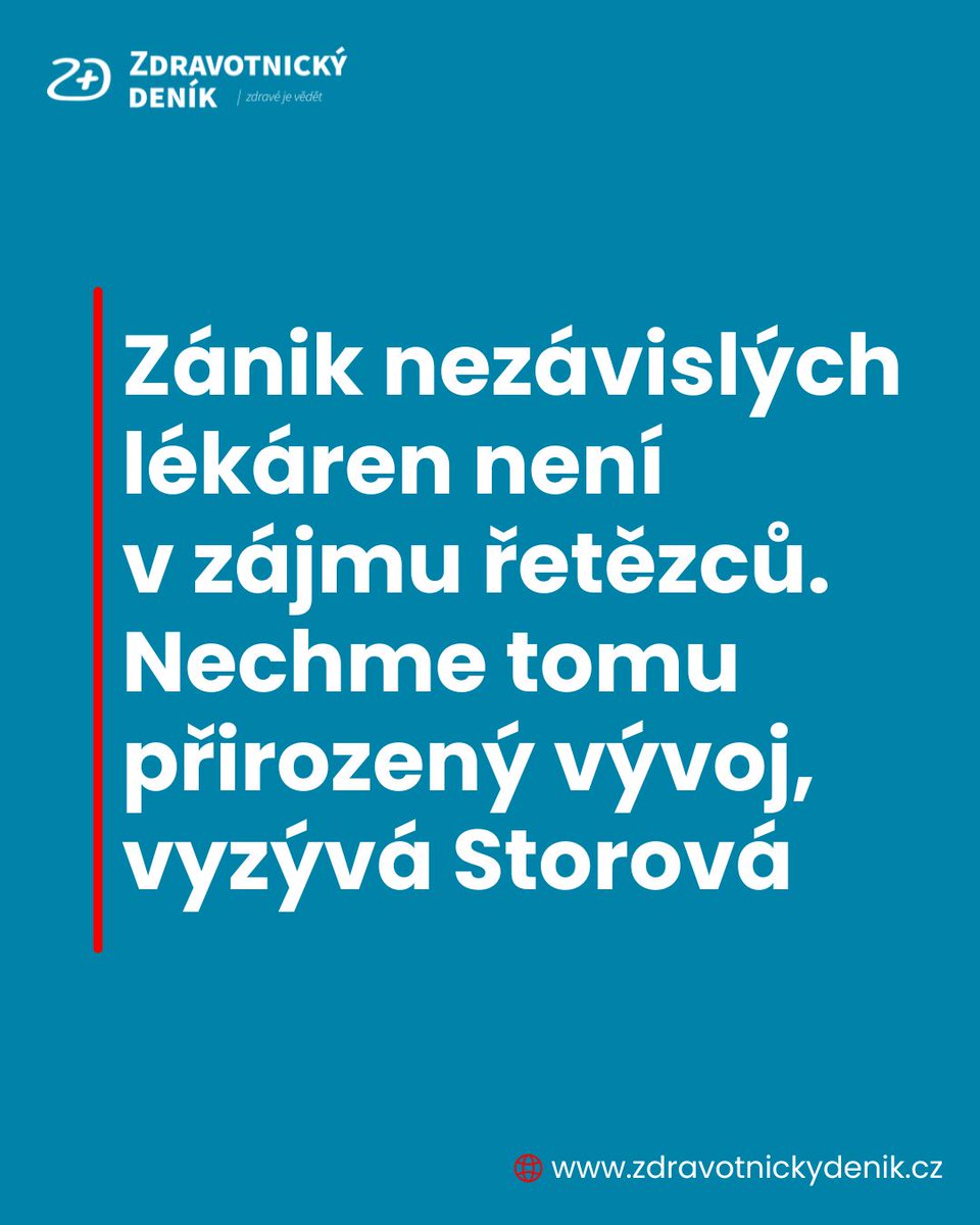 Pohled expertky: zdravotnickydenik.cz/2025/05/zanik-…