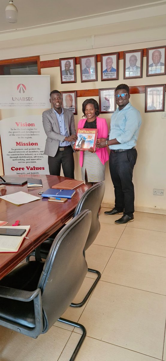 Safety and Health Association of Uganda (SHAU) (@shauonline) on Twitter photo President & VP meet with UNABCEC's Acting ED to discussed collaboration on safety performance, OSH compliance & best practices. Excited for new opportunities! 🤝 #SafetyFirst #OSH #Partnership <a href="/Mglsd_UG/">Ministry of Gender, Labour and Social Development</a> President & VP meet with UNABCEC's Acting ED to discussed collaboration on safety performance, OSH compliance & best practices. Excited for new opportunities! 🤝 #SafetyFirst #OSH #Partnership <a href="/Mglsd_UG/">Ministry of Gender, Labour and Social Development</a>