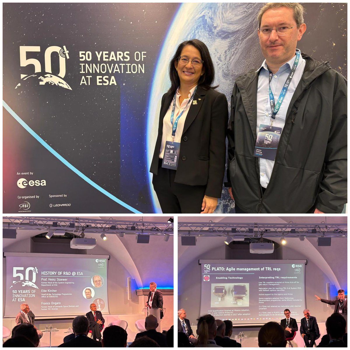 Teledyne Space Imaging (@teledynesi) on Twitter photo 📷#FlashBackFriday to this week's #ESA 50 Years of Innovation event in Florence.
The celebration highlighted the significant achievements & contributions of ESA’s research and development efforts over the past five decades.
<a href="/ESA_Tech/">ESA Technology</a> #ESA50 #50YearsOfESA #EuropeanSpaceAgency 📷#FlashBackFriday to this week's #ESA 50 Years of Innovation event in Florence.
The celebration highlighted the significant achievements & contributions of ESA’s research and development efforts over the past five decades.
<a href="/ESA_Tech/">ESA Technology</a> #ESA50 #50YearsOfESA #EuropeanSpaceAgency
