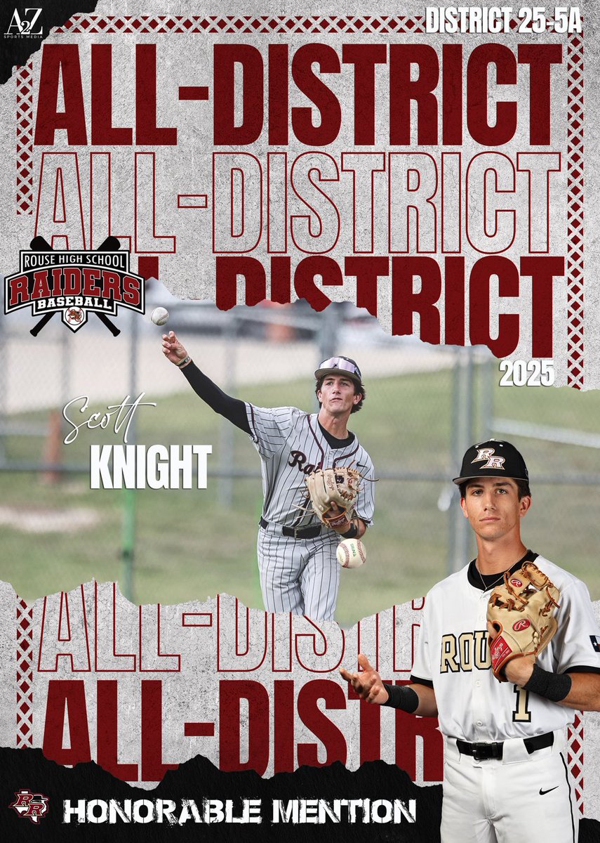 Rouse High School Baseball (@rouse_baseball) on Twitter photo Congratulations to Scott Knight for being named 25-5A All District - Honorable Mention! <a href="/ScottFoxKnight/">Scott Knight</a> Congratulations to Scott Knight for being named 25-5A All District - Honorable Mention! <a href="/ScottFoxKnight/">Scott Knight</a>
