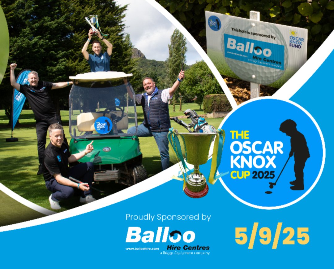 Oscar Knox Fund (@wee_oscar) on Twitter photo We are delighted to confirm <a href="/Balloo_Hire/">Balloo Hire</a> as Title Sponsor for the 10th and *FINAL* #OscarKnoxCup ๐
Fri 5th Sept <a href="/fortwilliamgc/">Fortwilliamgc</a> โณ
Sponsorship opportunities available!
Read more including how you can support at -> balloohire.com/news/balloo-hiโฆ We are delighted to confirm <a href="/Balloo_Hire/">Balloo Hire</a> as Title Sponsor for the 10th and *FINAL* #OscarKnoxCup ๐
Fri 5th Sept <a href="/fortwilliamgc/">Fortwilliamgc</a> โณ
Sponsorship opportunities available!
Read more including how you can support at -> balloohire.com/news/balloo-hiโฆ