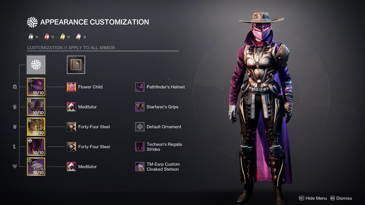 MixYenn's tweet image. i redownloaded destiny 2, space cowgirl is so back