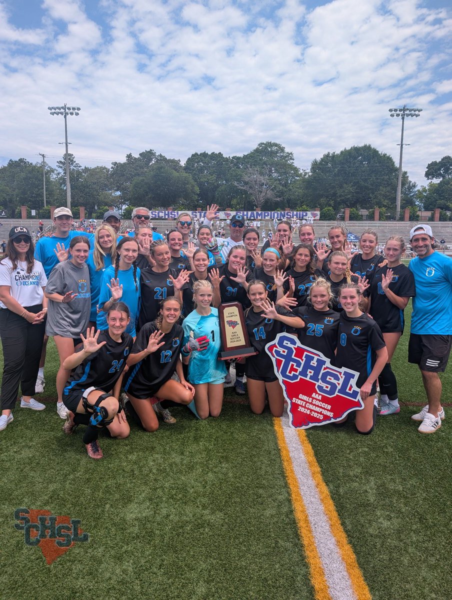 ⚽️: Congratulations🎉 <a href="/AdOceanside/">Oceanside Collegiate Academy Athletics</a> the Class AAA Girls Soccer State Champions🏆
