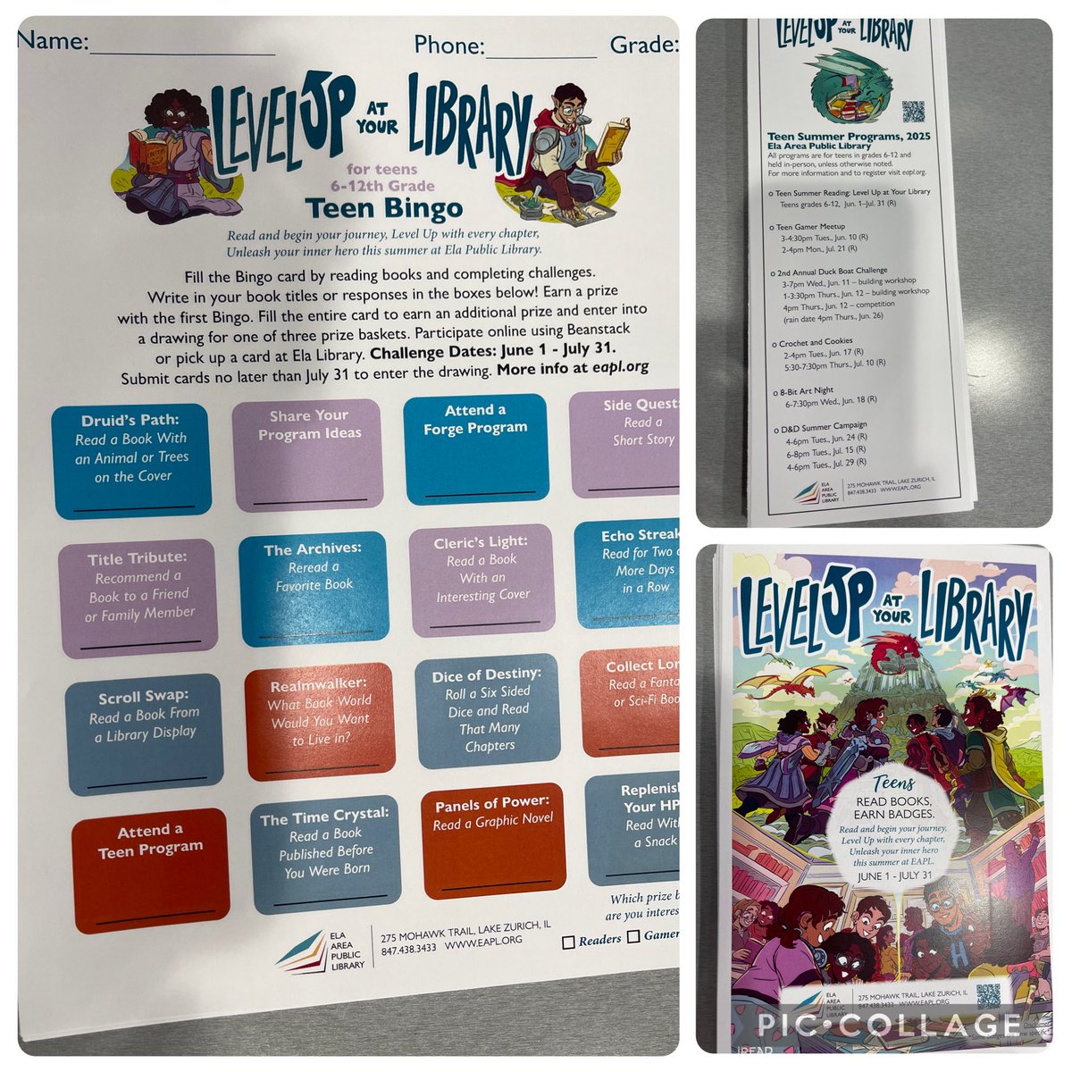 Jennifer Fox Eberle (@msslibd95) on Twitter photo Looking for fun and free activities for your MG student this summer? Check out all of the public library offerings from <a href="/ElaLibrary/">Ela Area Public Library</a> #lzmss #bettertogetherd95 Looking for fun and free activities for your MG student this summer? Check out all of the public library offerings from <a href="/ElaLibrary/">Ela Area Public Library</a> #lzmss #bettertogetherd95