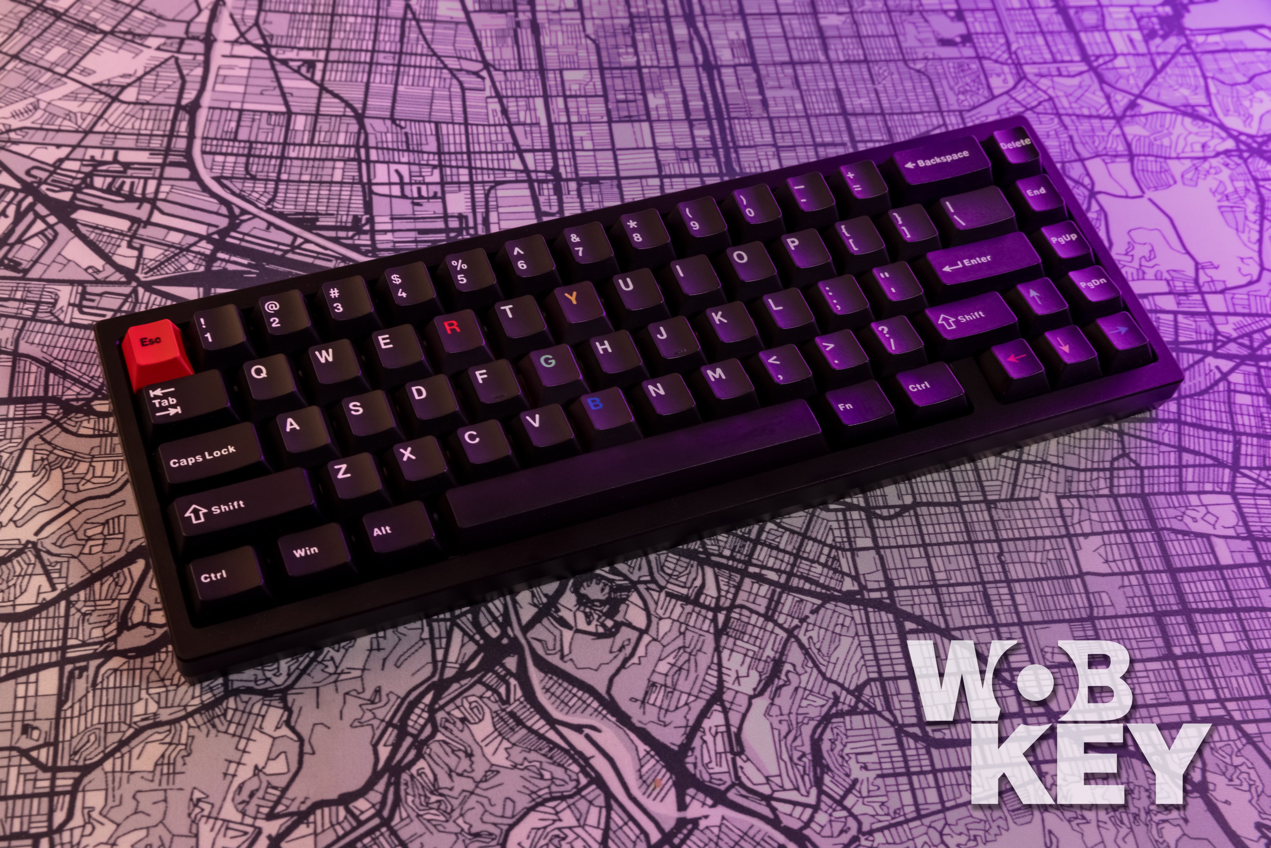 WOBKEY Zen65 Pro Black 自作キーボード WOBKEY Zen65 Pro Black 自作キーボード - メルカリ