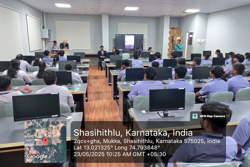 One Day Workshop on "Prototype &amp; Process Design" was organised by Dept of Computer Science &amp; Engineering at #SUIETMukka. Prof Madhusudan S (SIT Valachil) was the resource person. Prof Mahesh Kumar V B (Program Coordinator) delivered the welcome address.
#SrinivasUniversity 1/n