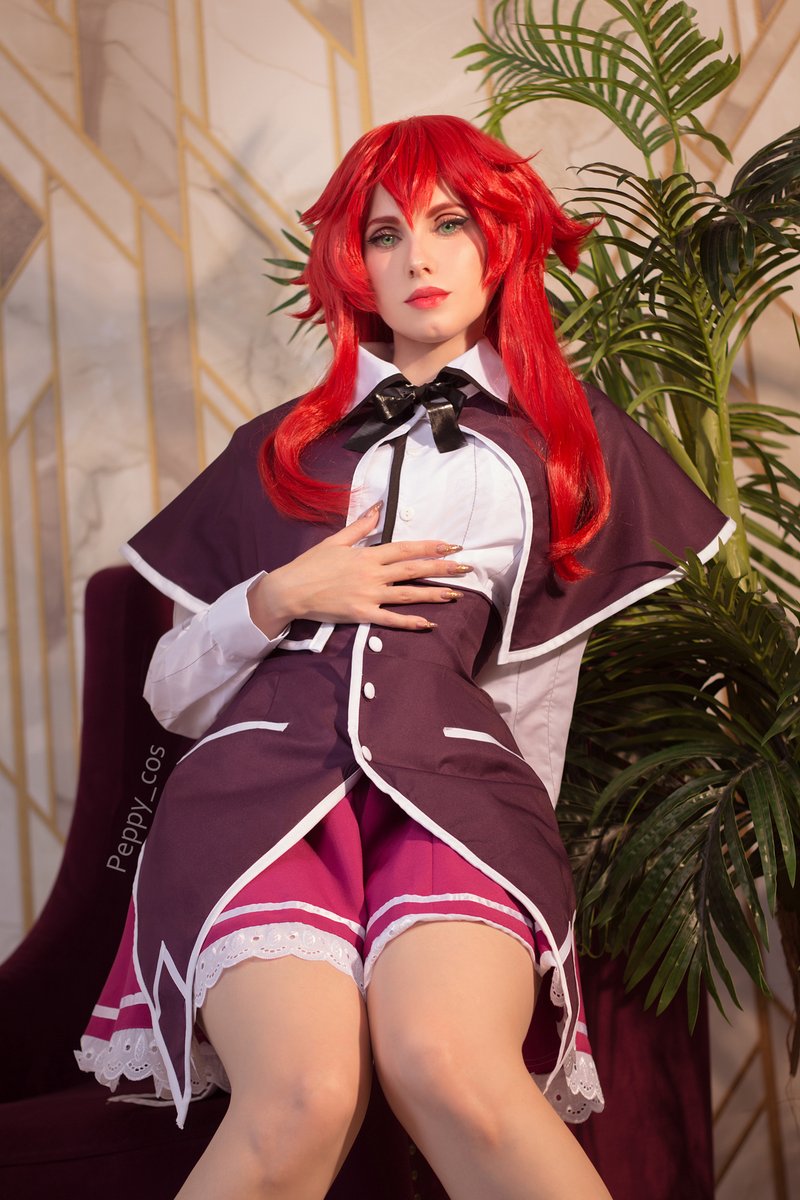 PeppyCosplay's tweet image. Say ‘hi’ for more pics with Rias Gremory ❤️