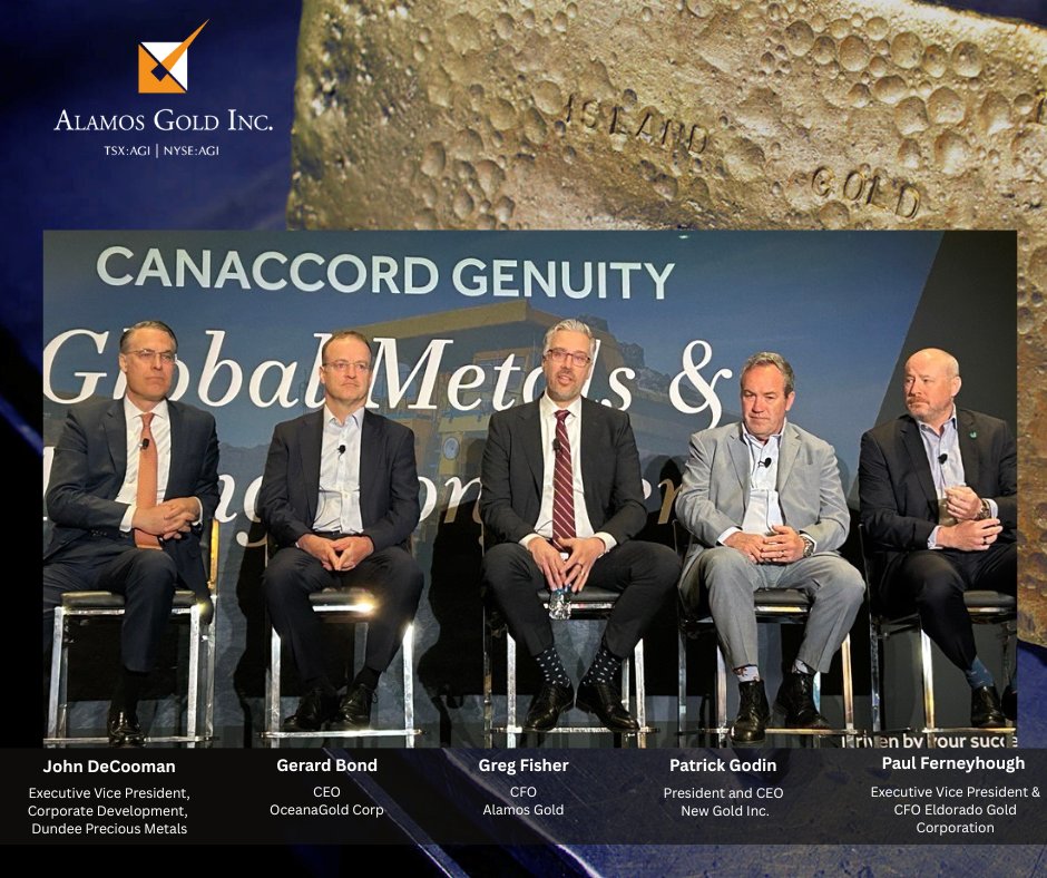 Alamos Gold's CFO Greg Fisher recently joined a panel of industry leaders to discuss the future of mid-tier gold producers. Alamos stands out with a growth strategy that’s 100% organic, fully-funded, high-return and permitted. With the P3+ Expansion and Lynn Lake Project
