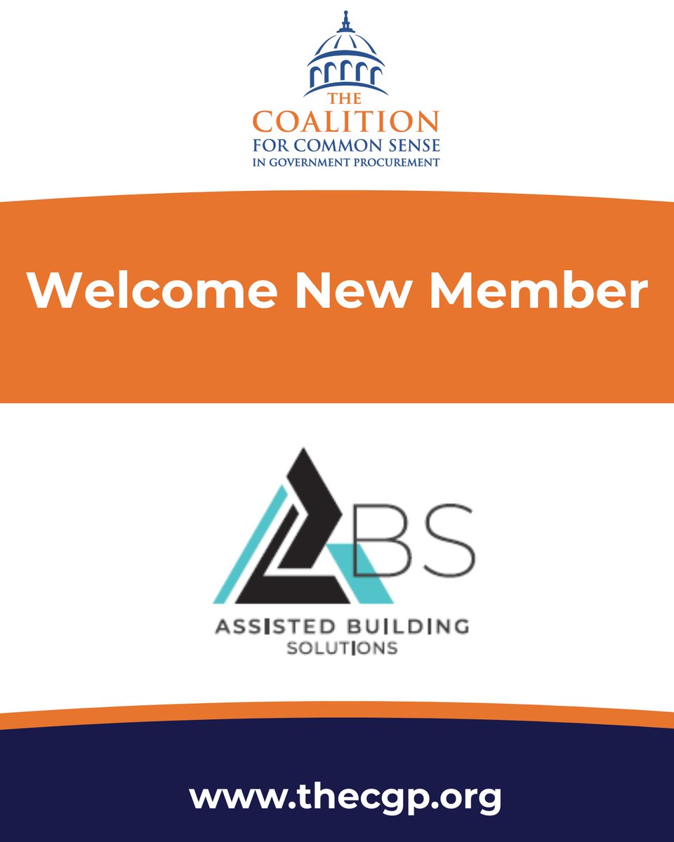 Please welcome to the Coalition new Standard Member, Assisted Building Solutions! Learn more here: hubs.li/Q03n-1Sr0