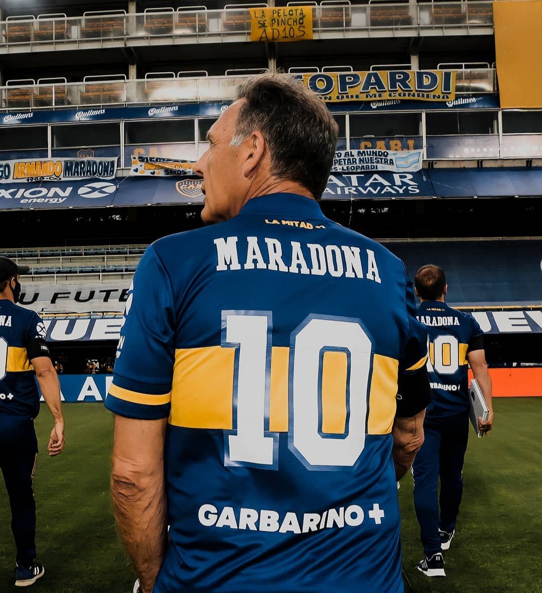 "Esto es para la gente de Boca. Estamos en una etapa en la que me vibra el corazón y no el celular".

-Miguel Ángel Russo.