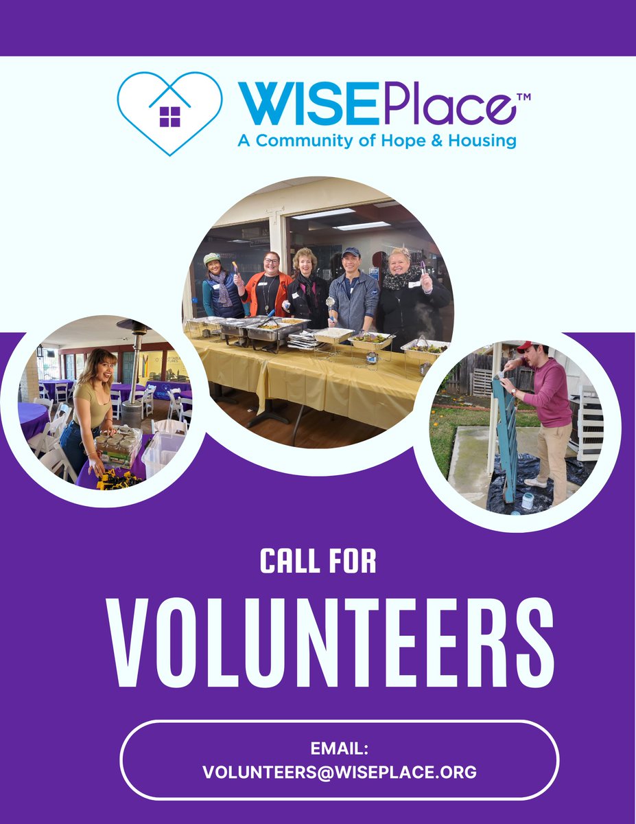 WISEPlace (@wiseplace) on Twitter photo 🌟 We need YOU! 💜Join us at WISEPlace and be part of something truly meaningful. We’re always looking for amazing volunteers like you! 💪✨
Interested? Send us an email at volunteers@wiseplace.org—we’ll help you get started! 😊 🌟 We need YOU! 💜Join us at WISEPlace and be part of something truly meaningful. We’re always looking for amazing volunteers like you! 💪✨
Interested? Send us an email at volunteers@wiseplace.org—we’ll help you get started! 😊