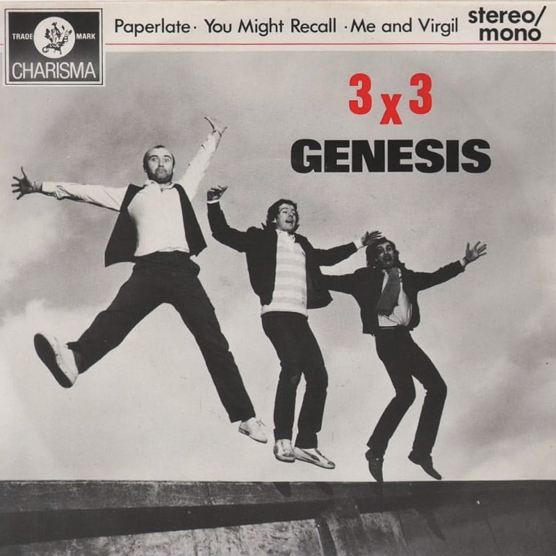 This week in 1982, Genesis released their second EP “3x3”. The EP contained three tracks originally recorded for “Abacab” and reached the Top 10 of the UK Singles Chart. The artwork references The Beatles’ “Twist and Shout” EP.

What’s your favourite track on this EP?