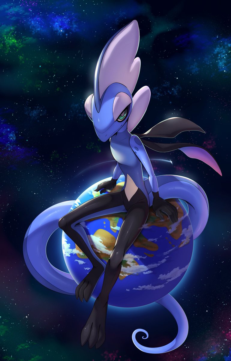 Lovely space themed macro commission for Aradortd on FA/Bsky 🌌