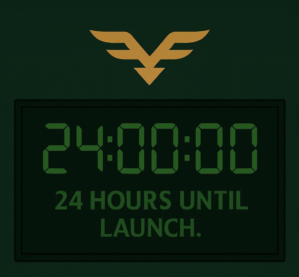 FYNX_COIN's tweet photo. 24 hours. One shot.
The clock is ticking, and there’s no going back.
You’re either early… or forgotten.
$FYNX launches tomorrow. https://t.co/F7vexOLK7t