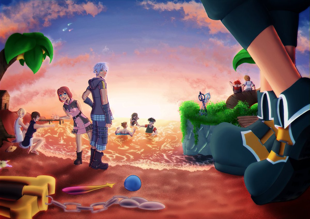 SaharahInfinity's tweet image. hopping back on here to say omg!! im nominated for an MDA!!! im so honored to be next to all these AMAZING artists!! 
here's the piece i was nominated for, "Moments Before"