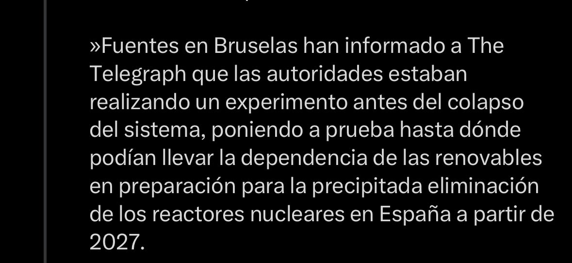 No se traguen bulos.

▪Día del apagón:  
Solar+Eólica = 22,5 GW (68% Generación) 

▪Hoy 10 AM 
Sola+Eólica = 21,2 GW (77% Generación).