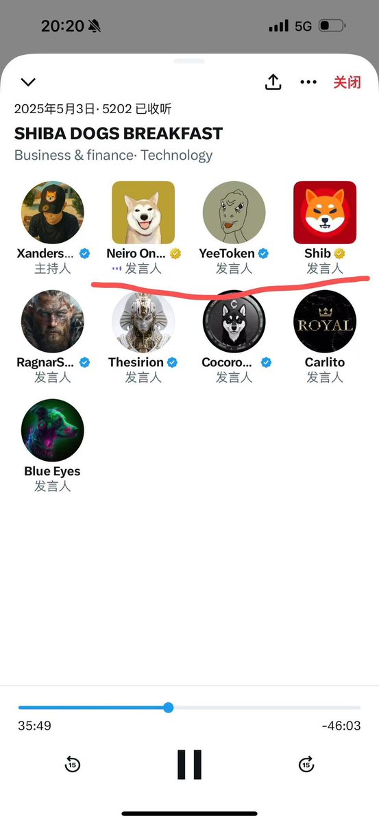 gary28882888's tweet image. 物以類聚 人以群分 跟著大佬才能賺大錢 $neiro $shib $cocoro $yee ⋯眾多大佬開一起開會 @YeeErc20 0x9ac9468e7e3e1d194080827226b45d0b892c77fd
市值目前才百來萬 現在上車還來的及 👍