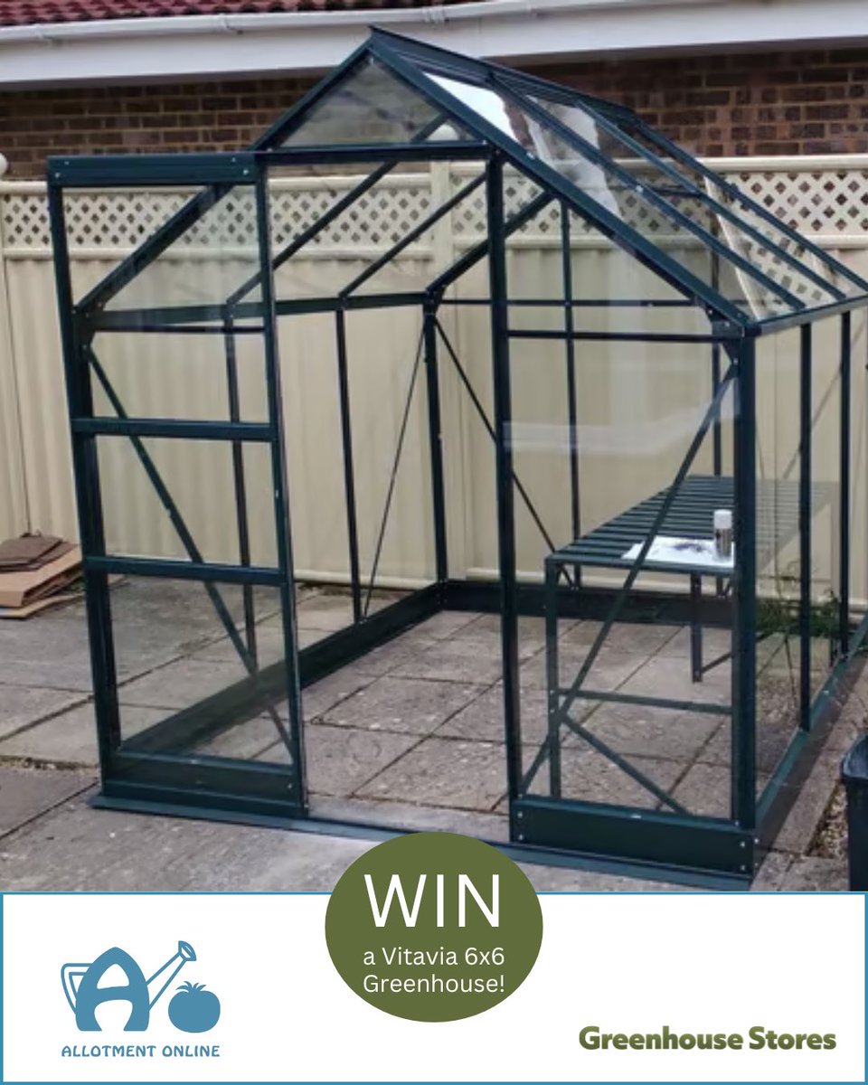 allotmentonline (@allotmentonline) on Twitter photo NEW COMPETITION!
Enter for the chance to WIN a Vitavia 6x6 Green Apollo 3800 Greenhouse from <a href="/GreenhousesUK/">Greenhouse Stores</a> !
Please follow, ❤️, tag, RT and enter on the link:
allotmentonline.co.uk/win-a-vitavia-…
#win #competition #greenhouse NEW COMPETITION!
Enter for the chance to WIN a Vitavia 6x6 Green Apollo 3800 Greenhouse from <a href="/GreenhousesUK/">Greenhouse Stores</a> !
Please follow, ❤️, tag, RT and enter on the link:
allotmentonline.co.uk/win-a-vitavia-…
#win #competition #greenhouse