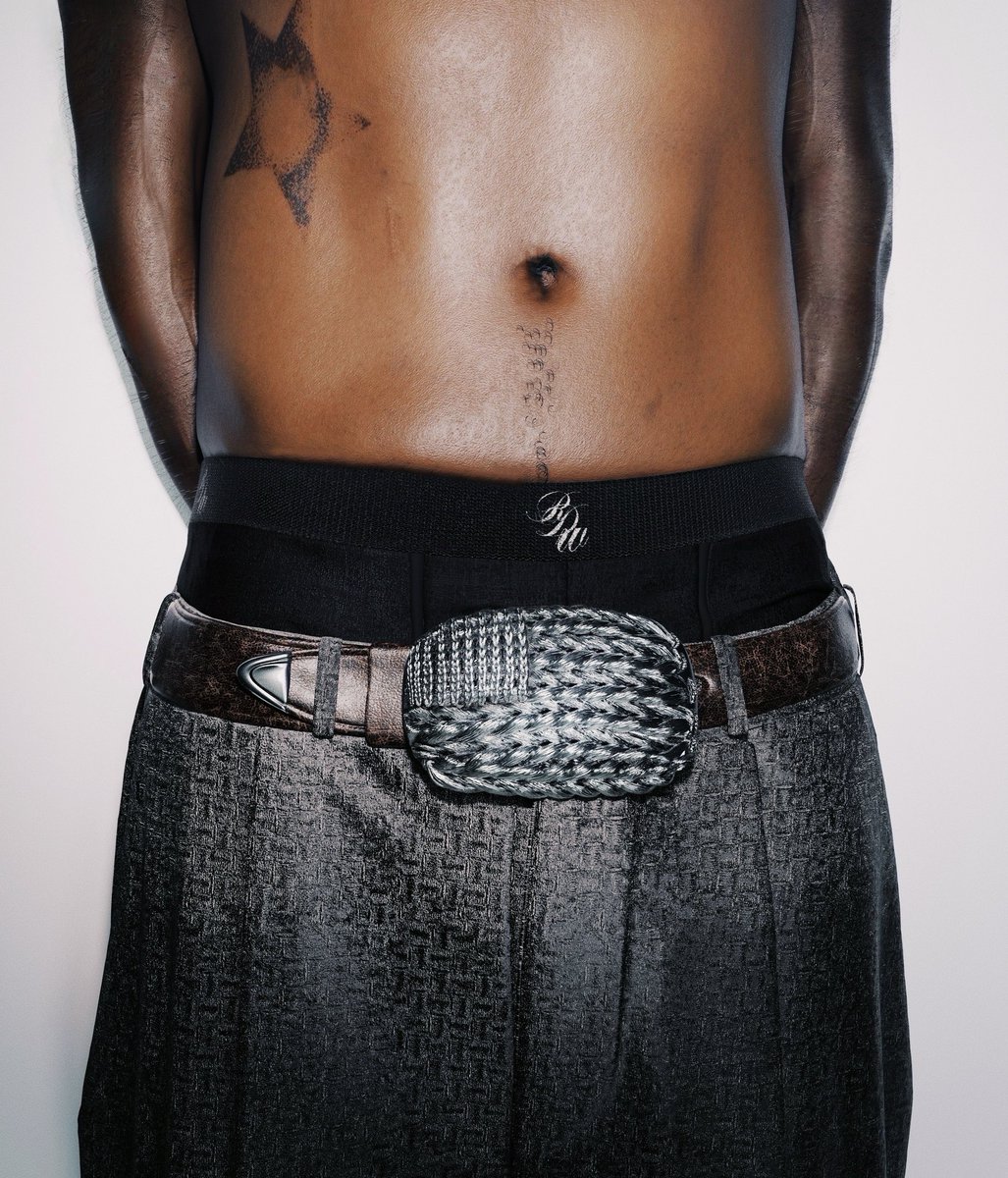 1rufffin's tweet image. Braided flag belt