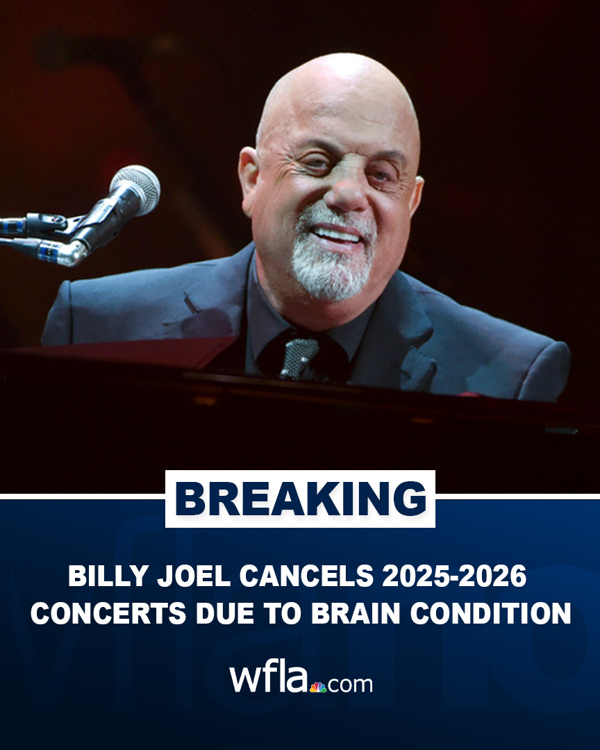 Breaking news of Billy Joel halting his tour