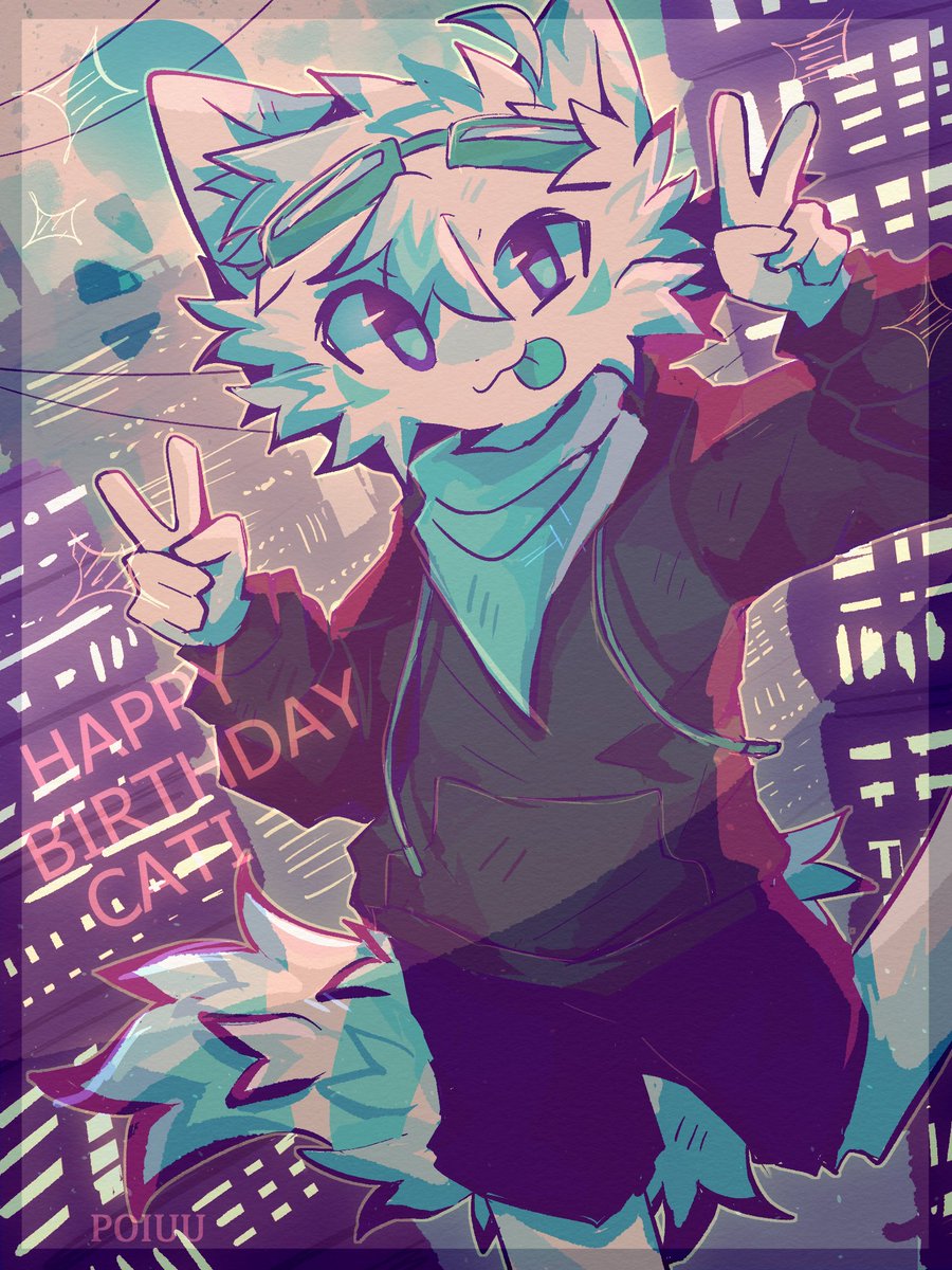 PoiuuShho's tweet image. HAPPY 18TH BIRTHDAY @CATIREEL_ UR SO OLD