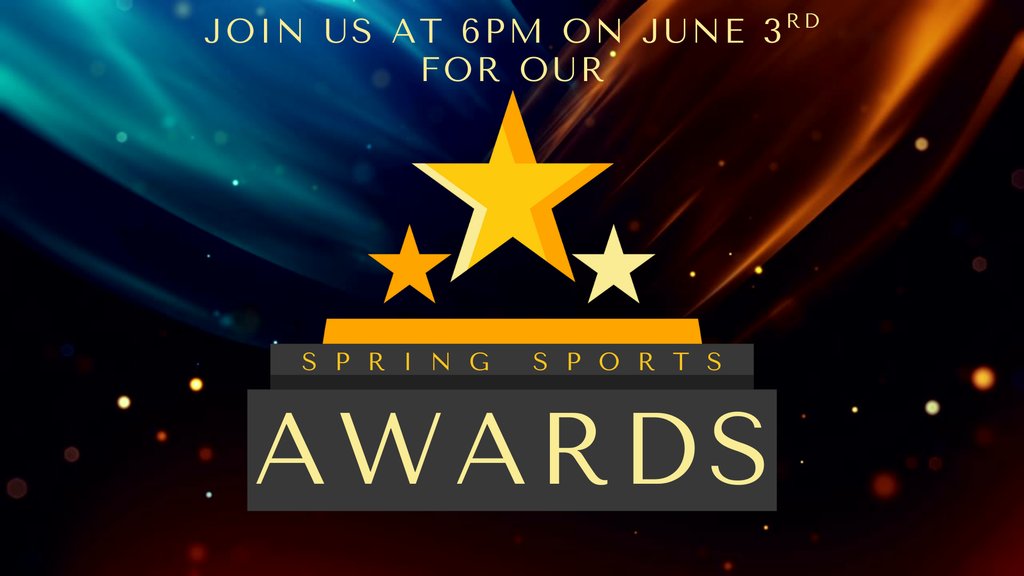 Join us June 3rd as we honor Baseball, Girls Soccer and Track athletes!