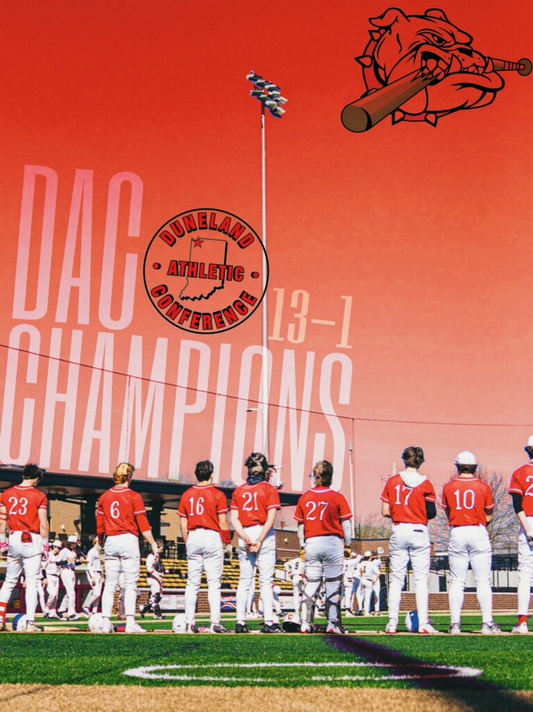 Bulldogs sweep Michigan City this week to share the DAC conference championship! CP finished the conference with a 13-1 record and moved to 23-4 overall. The Bulldogs wrap up the regular season this weekend with two home games vs. Northwood and Northridge. 1st pitch @ 10 a.m.