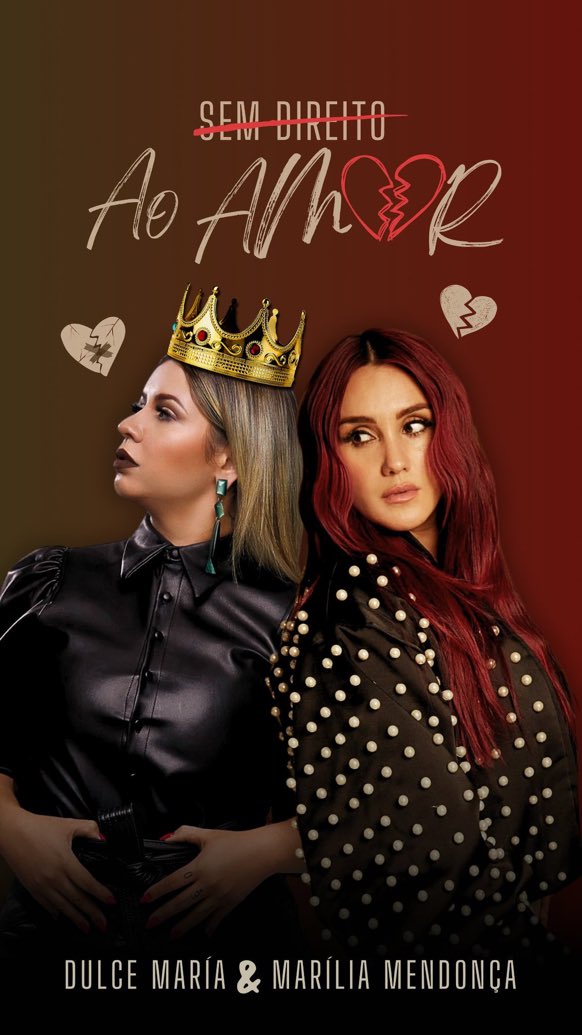 Kenia Os Space (@keniaosspace) on Twitter photo 🚨SAIU! Dulce Maria acaba de lançar uma música inédita em parceria com Marília Mendonça denominada “Sem Direito Ao Amor” em todas as plataformas digitais. ♥️
— Siga <a href="/MariliaMDailyBr/">Marília Mendonça Daily</a> para mais informações. 🚨SAIU! Dulce Maria acaba de lançar uma música inédita em parceria com Marília Mendonça denominada “Sem Direito Ao Amor” em todas as plataformas digitais. ♥️
— Siga <a href="/MariliaMDailyBr/">Marília Mendonça Daily</a> para mais informações.
