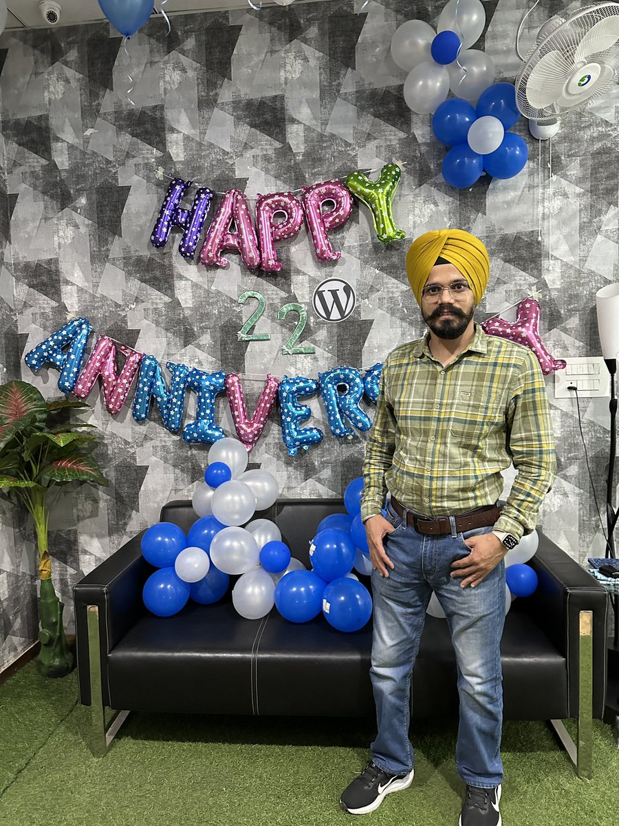 Simrandeep Singh (@isimrandeep) on Twitter photo WordPress birthday celebrations ๐ WordPress birthday celebrations ๐